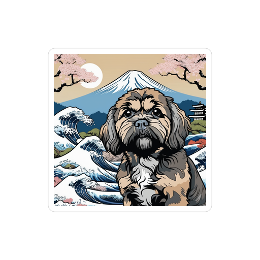 PugMug Custom Lily Sticker