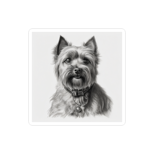 PugMug Custom Cairn Terrier Sticker