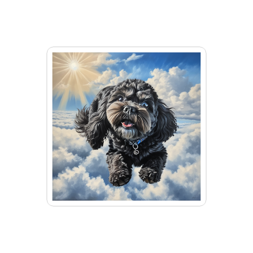 PugMug Custom Lily Sticker