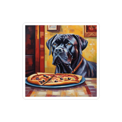 PugMug Custom Cane Corso Sticker