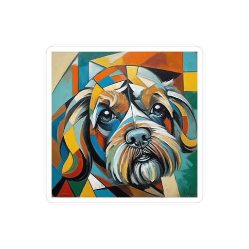 PugMug Custom Lily Sticker