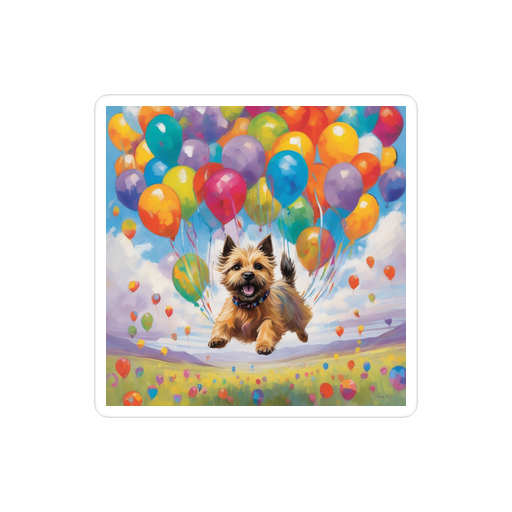 PugMug Custom Cairn Terrier Sticker