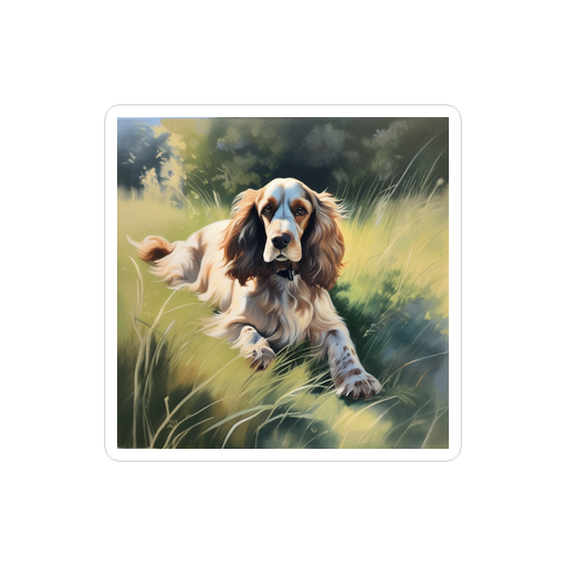 PugMug Custom English Cocker Spaniel Sticker