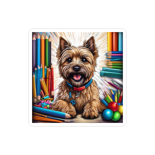 PugMug Custom Cairn Terrier Sticker