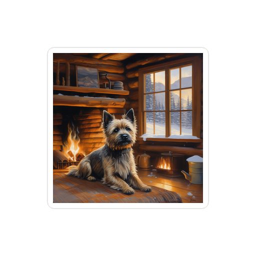 PugMug Custom Cairn Terrier Sticker