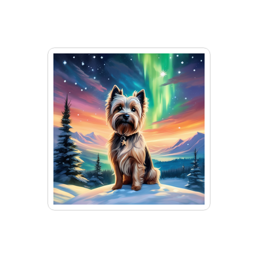 PugMug Custom Cairn Terrier Sticker