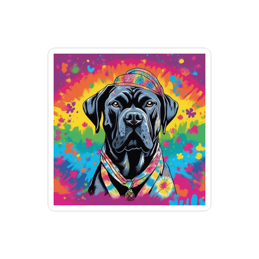 PugMug Custom Cane Corso Sticker