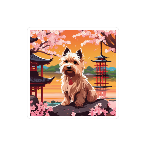 PugMug Custom Cairn Terrier Sticker