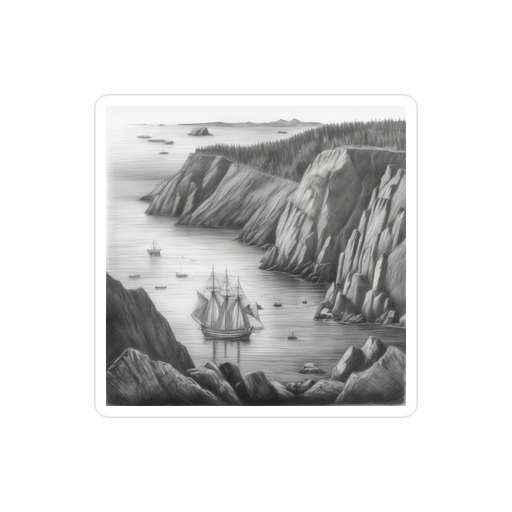 PugMug Custom Newfoundland Sticker