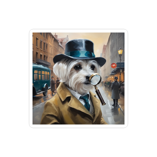 PugMug Custom Leo Sticker