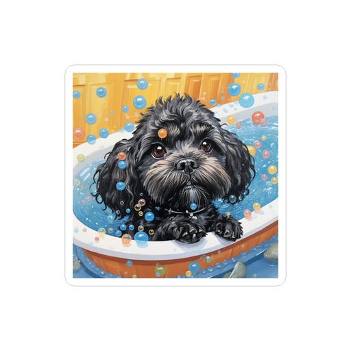 PugMug Custom Lily Sticker