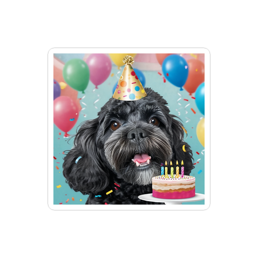 PugMug Custom Lily Sticker