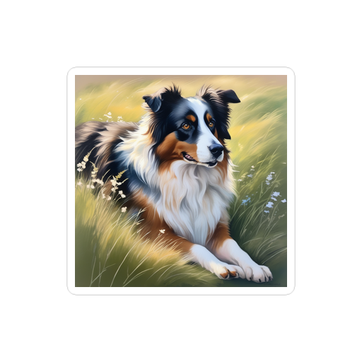 PugMug Custom Miniature American Shepherd Sticker