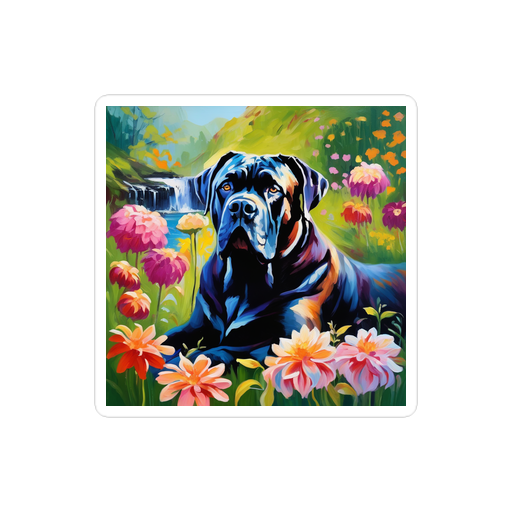 PugMug Custom Cane Corso Sticker