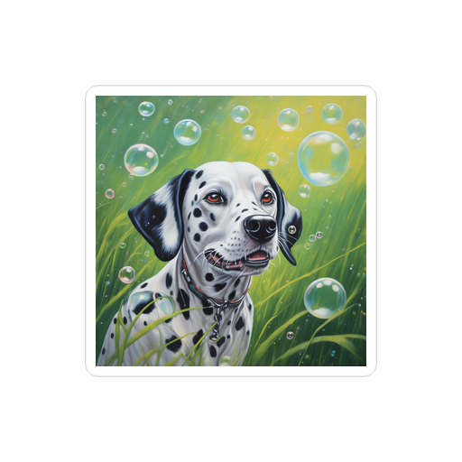 PugMug Custom Dalmatian Sticker
