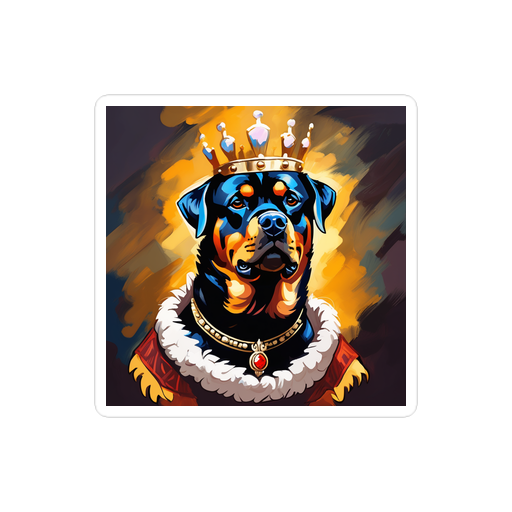 PugMug Custom Rottweiler Sticker