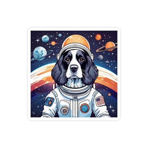 PugMug Custom English Cocker Spaniel Sticker