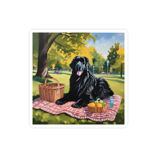 PugMug Custom Newfoundland Sticker