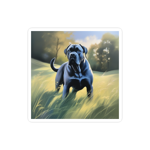 PugMug Custom Cane Corso Sticker