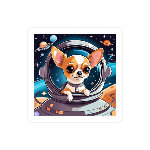 PugMug Custom Chihuahua Sticker