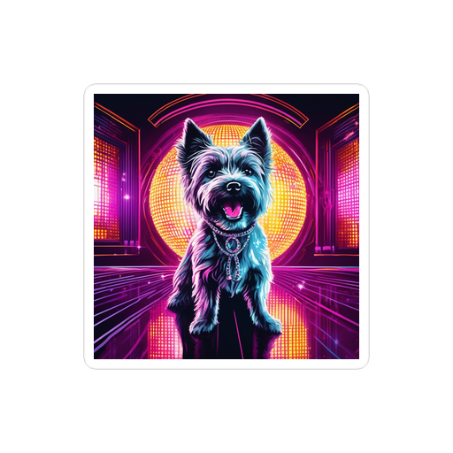 PugMug Custom Cairn Terrier Sticker