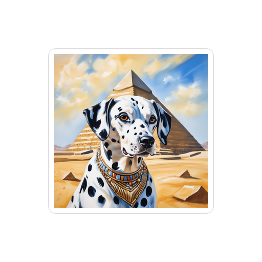 PugMug Custom Dalmatian Sticker