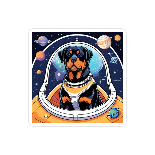 PugMug Custom Rottweiler Sticker