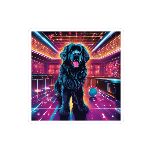 PugMug Custom Newfoundland Sticker