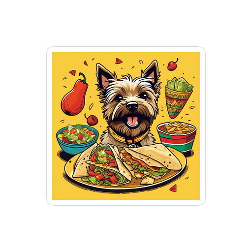 PugMug Custom Cairn Terrier Sticker
