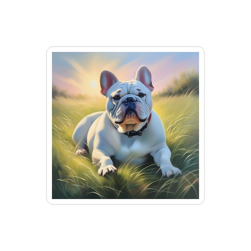 PugMug Custom Bulldog Sticker