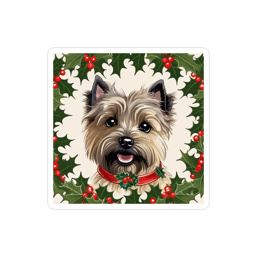 PugMug Custom Cairn Terrier Sticker