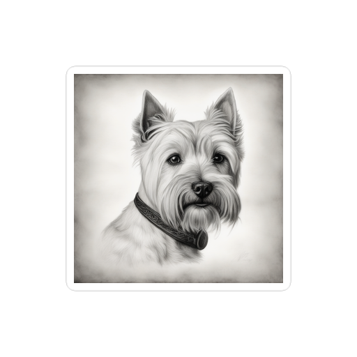 PugMug Custom West Highland White Terrier Sticker