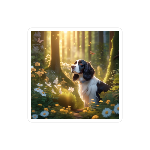 PugMug Custom English Springer Spaniel Sticker