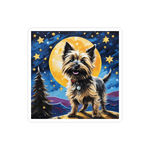 PugMug Custom Cairn Terrier Sticker