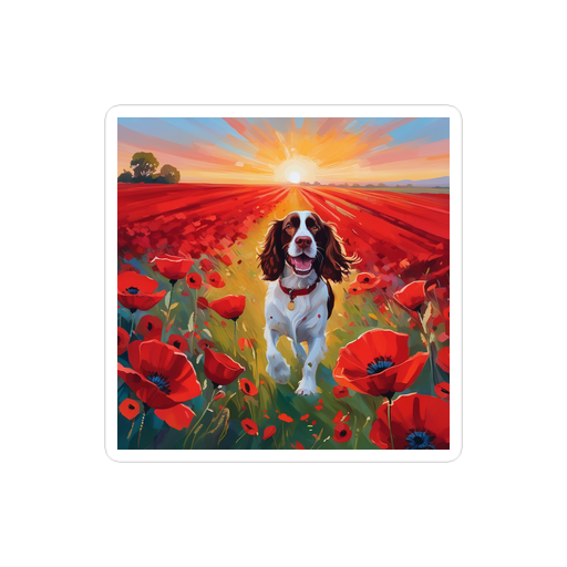PugMug Custom English Springer Spaniel Sticker