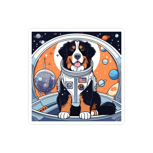 PugMug Custom Bernese Mountain Dog Sticker