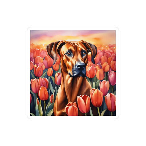 PugMug Custom Rhodesian Ridgeback Sticker