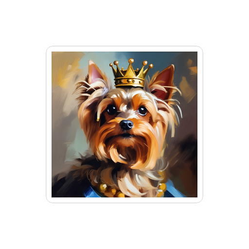 PugMug Custom Yorkshire Terrier Sticker