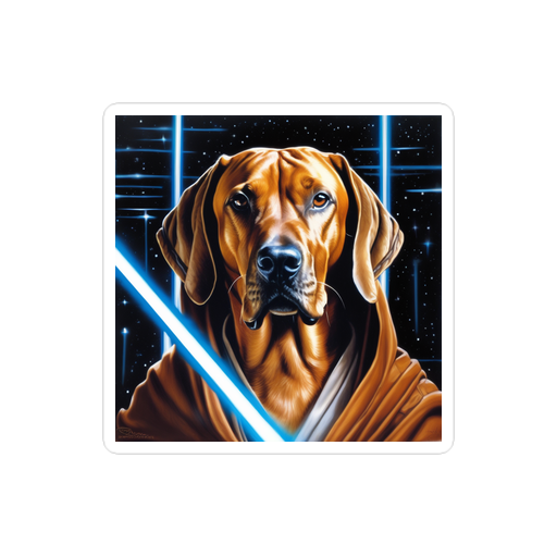 PugMug Custom Rhodesian Ridgeback Sticker