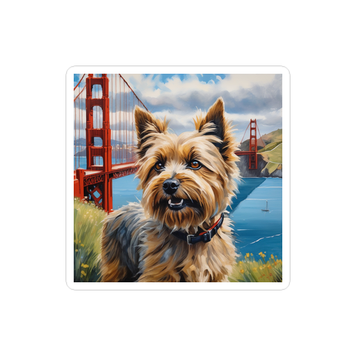 PugMug Custom Cairn Terrier Sticker
