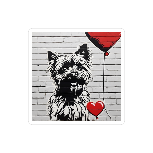 PugMug Custom Cairn Terrier Sticker