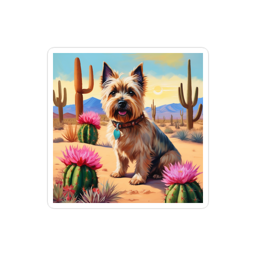 PugMug Custom Cairn Terrier Sticker