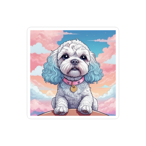 PugMug Custom Lily Sticker