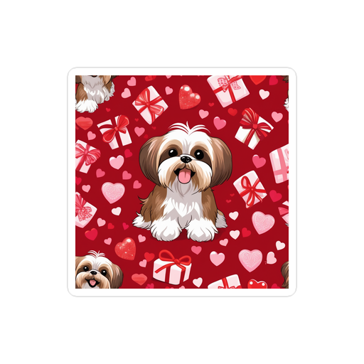 PugMug Custom Shih Tzu Sticker