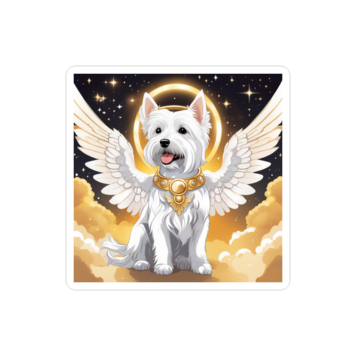 PugMug Custom West Highland White Terrier Sticker