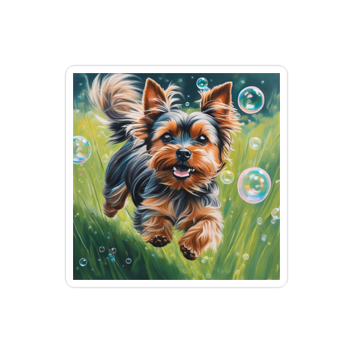 PugMug Custom Yorkshire Terrier Sticker