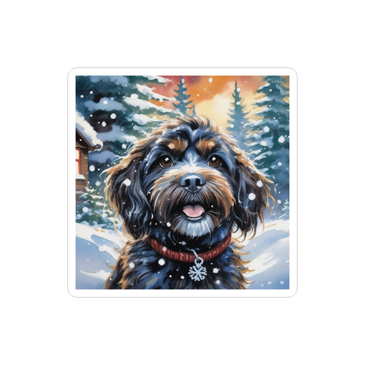 PugMug Custom Lily Sticker