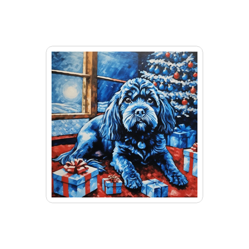 PugMug Custom Lily Sticker