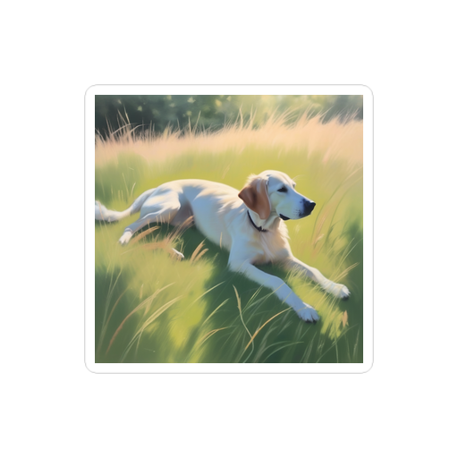 PugMug Custom Pointer Dog Sticker