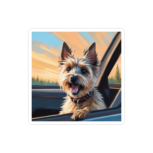 PugMug Custom Cairn Terrier Sticker